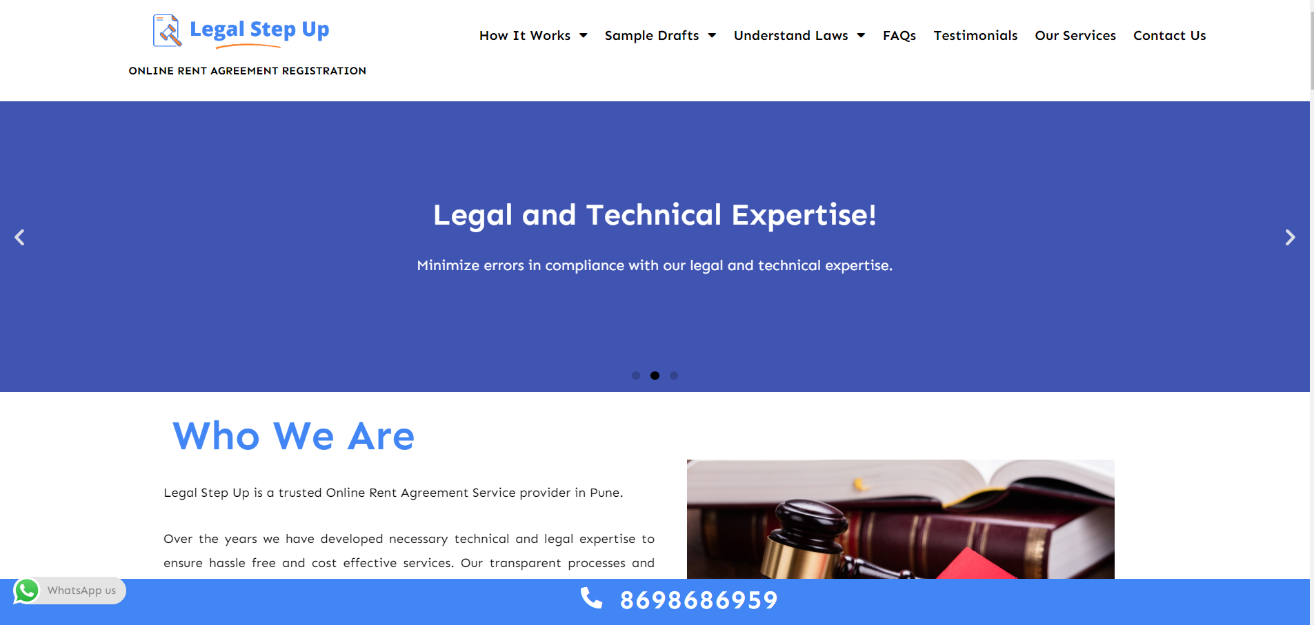 Legalstepup Website